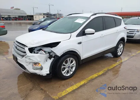2018 Ford Escape Se из США, поврежденный, VIN 1FMCU0GD7JUD19640